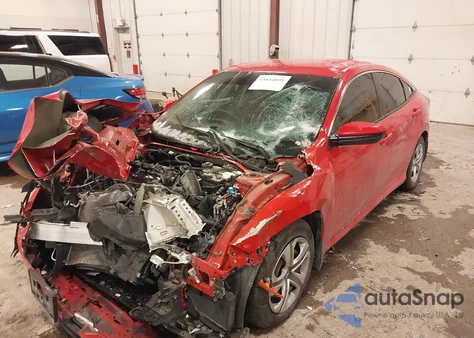 2016 Honda Civic Lx z USA, uszkodzony, nr VIN 2HGFC2F52GH517839